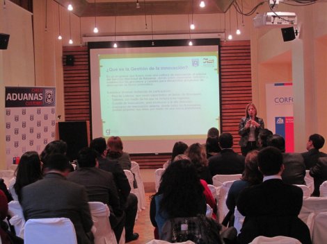 Julieta Toledo en la clausura de encuentro